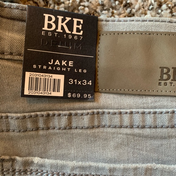 31x34 Men’s BKE Straight Leg Regular Fit Jeans - Picture 5 of 5
